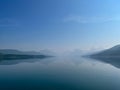 Beautiful Lake McDonald in Glacier National Park by West Glacier in Montana Royalty Free Stock Photo