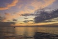 A Beautiful Lake Michigan Sailboat Sunset