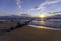 A Beautiful Lake Michigan Sunset Royalty Free Stock Photo