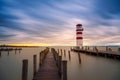 Lake Neusiedl in Austria Royalty Free Stock Photo