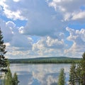 A beautiful lake in Norrbotten