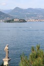Beautiful lake scenery at Stresa