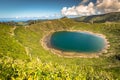 Beautiful lake of Sete Cidades, Azores, Portugal Europe Royalty Free Stock Photo