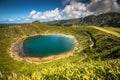 Beautiful lake of Sete Cidades, Azores, Portugal Europe Royalty Free Stock Photo