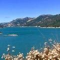 Beautiful lake Sonoma Northern California