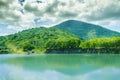 Beautiful lake for vacation in Vietnam. Royalty Free Stock Photo