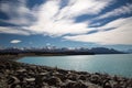 Stunning lake view in New Zealand Royalty Free Stock Photo