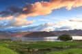 Beautiful lake view Pangong Lake Ladakh In