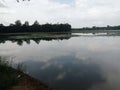 Beautiful lake viwe in sri lanka Royalty Free Stock Photo