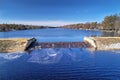 Beautiful Lake Waterfall