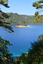 Montebello Lakes in Chiapas Mexico Royalty Free Stock Photo