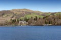 Beautiful lakeside village situated on the bank of Lake Windermere in the scenic Lake District National Park, England, UK