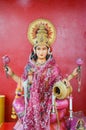 Beautiful Lakshmi statue in wat Saman Rattanaram