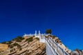 beautiful landmark in Benidorm viewpoint with interesting architecture Royalty Free Stock Photo