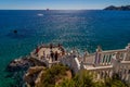 beautiful landmark in Benidorm viewpoint with interesting architecture Royalty Free Stock Photo