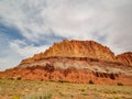 Beautiful landsacpe along the Scenic drive of Capitol Reef National Park Royalty Free Stock Photo