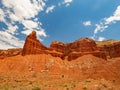 Beautiful landsacpe of Slickrock Divide of Capitol Reef National Park