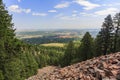 Beautiful landscape along Flatiron Royalty Free Stock Photo