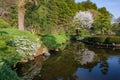 Beautiful landscape along the Kairakuen Royalty Free Stock Photo