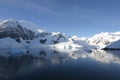 Beautiful landscape in Antartica Royalty Free Stock Photo