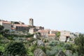 Beautiful landscape around Monsanto, historial village in Portugal Royalty Free Stock Photo