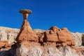 Beautiful landscape around Toadstool Hoodoos Royalty Free Stock Photo