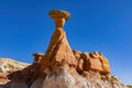 Beautiful landscape around Toadstool Hoodoos Royalty Free Stock Photo