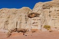 Beautiful landscape around Toadstool Hoodoos Royalty Free Stock Photo