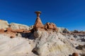 Beautiful landscape around Toadstool Hoodoos Royalty Free Stock Photo