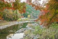 Beautiful landscape in autumn at Korankei, Japan Royalty Free Stock Photo