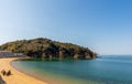 Beautiful landscape at a Beach on Naoshima Island