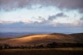 Gorny ridge in sunlight