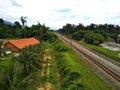 The beautiful landscape behind my house