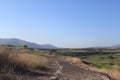 Beautiful landscape in Beit She'an national park, Israel