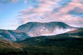 Beautiful landscape of Ben Nevis highest mountain in the UK Royalty Free Stock Photo