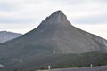 Beautiful Landscape with the big Lions Head from the Signal Hill in Cape Town, South Africa Royalty Free Stock Photo