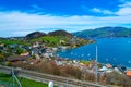 Beautiful landscape of Brienz Village