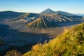 Beautiful landscape of Bromo volcano mountain in a morning, East