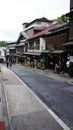 Beautiful landscape & building along the streets of Japan