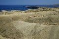 Bumpy terrain for sports cycling and motorbike riding. Selmun, Mellieha, Malta.