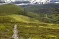 Beautiful landscape in Cairngorm Mountains. Royal Deeside, Braemar, Aberdeenshire, Scotland Royalty Free Stock Photo