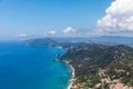 Corfu Island Coast Greece Royalty Free Stock Photo