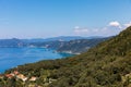 Corfu Island Coast Greece Royalty Free Stock Photo