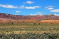 Beautiful landscape with colorful meadow, Grand Staircase-Escalante National Monument, Utah Royalty Free Stock Photo