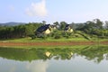 Beautiful landscape at Dalat village Royalty Free Stock Photo