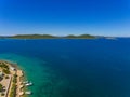 Beautiful landscape of Dalmatian coast Croatian Royalty Free Stock Photo