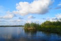 Beautiful landscape of the Danube Delta, Romania Delta Dunarii Royalty Free Stock Photo