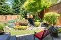 Beautiful landscape design for backyard garden