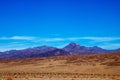 Beautiful landscape of different layers of Death Valley with colorful mountains and sand dunes, USA Royalty Free Stock Photo