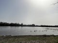 beautiful landscape in early spring - Dnipro